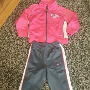 18 month girls Nike track suit